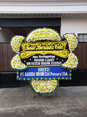 Papan Bunga Duka di Kelumpang Utara