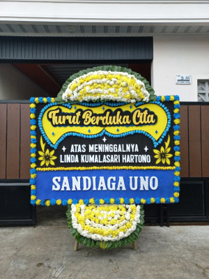 Papan Bunga Duka di Kelumpang Utara